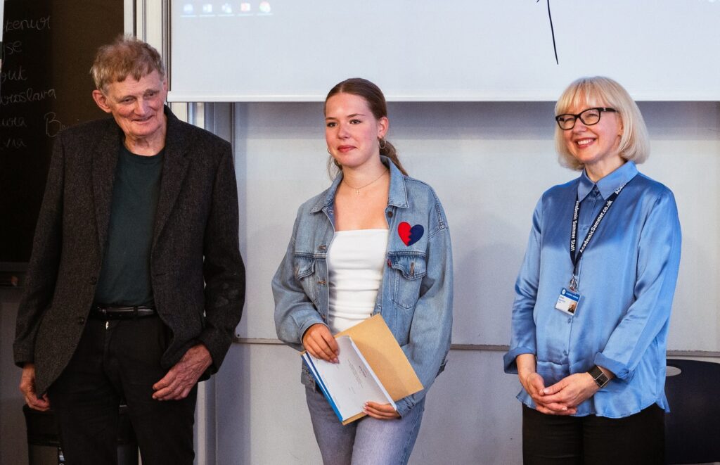 Giedre Balcytyte at David Game College 2