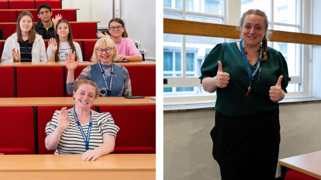 Ellie Jones at David Game College, London