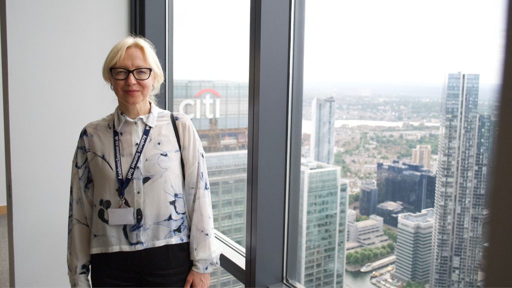 Dr Giedrė Balčytytė 2 delivered a presentation for Quality English