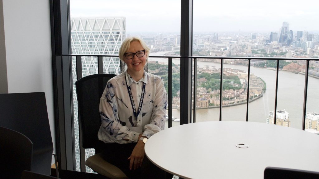 Dr Giedrė Balčytytė 2 delivered a presentation for Quality English