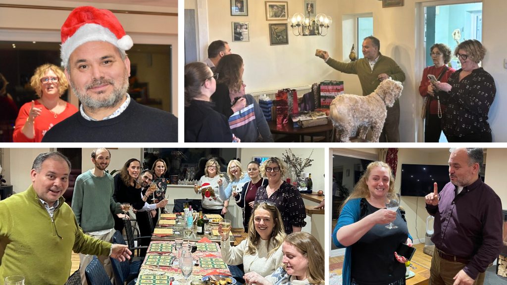 Francisco Bustos - Happy memories celebrating with the AS LLE team