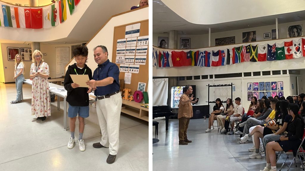 Francisco Bustos at DLD College London